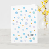 ああ、ベビー...あなたはミニバン新生児を取得している カード (黄色い花)