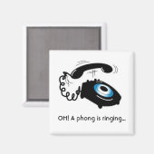 ああ！ポンという音が鳴っている… マグネット (正面/裏面)