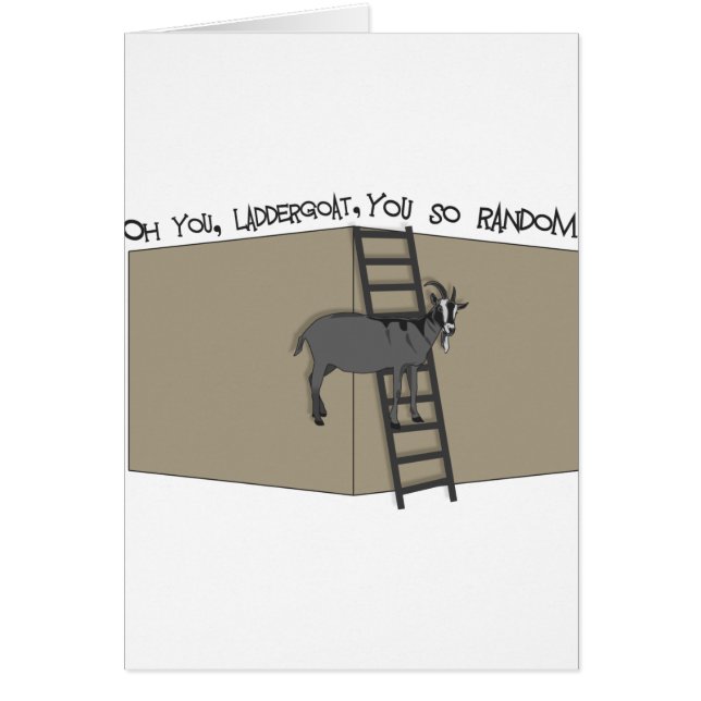 ああ、ラダーヤギ、あなたはランダム (正面)