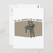 ああ、ラダーヤギ、あなたはランダム ポストカード (正面/裏面)