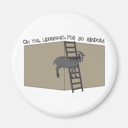 ああ、ラダーヤギ、あなたはランダム マグネット (正面)