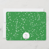 ああ、何と年のクリスマス写真がおもしろいうれしいか シーズンカード (裏面)