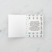 ああ、何のおもしろいだったの？ |過去のクリスマス写真 カード (内部)