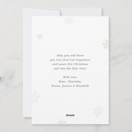 ああ、何のおもしろい写真クリスマスホリデーカード シーズンカード (裏面)