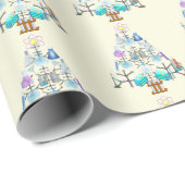 ああ、化学者の木のクリスマス ラッピングペーパー (ロールコーナー)