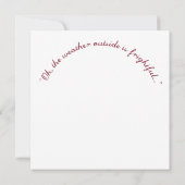 「ああ、外の天気は素晴らしい…」 (裏面)