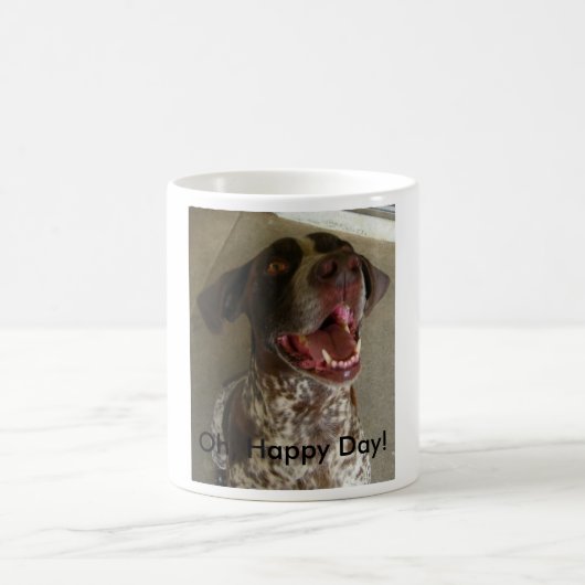 ああ、幸せな日! コーヒーマグカップ (中央)