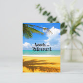 ああ…引退とリラックス ポストカード (スタンド正面)