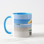 ああ…引退ビーチの日 マグカップ (左)