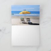 ああ…引退、ビーチの日。 カード (内部)