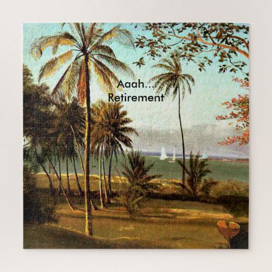 ああ…引退、フロリダのシーン、 ジグソーパズル (縦)