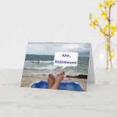 ああ、引退=良い! カード (黄色い花)