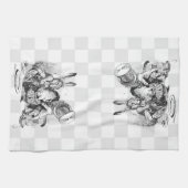 ああ、彼は合います! 2 キッチンタオル (横)