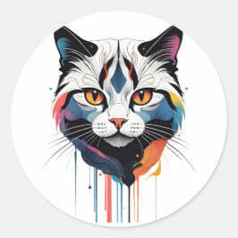 ああ、彼は歩いて行く ラウンドシール