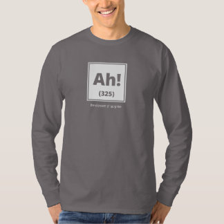 ああ! 意外性-人の長袖 Tシャツ