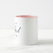 ああ、新しい歌を主に歌いなさい。鳥と家 マグカップ (中央)