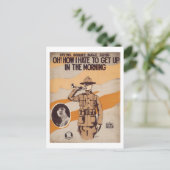 ああ！朝のSongbook Cで起きるのが嫌い ポストカード (スタンド正面)