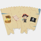 ああ！海賊ボーイバースデーパーティーポップコーンボックス フェイバーボックス (見開き)