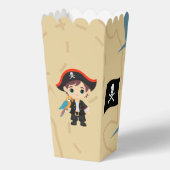 ああ！海賊ボーイバースデーパーティーポップコーンボックス フェイバーボックス (正面)