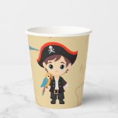 ああ！海賊少年バースデーパーティー 紙コップ (正面)
