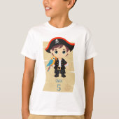 ああ！海賊少年バースデーパーティー Tシャツ (正面)