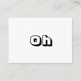 ああ、白黒はっきりしたカーモダンド アドバイスカード