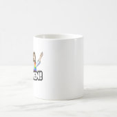 ああ、神様 - 虹色のイエス コーヒーマグカップ (中央)