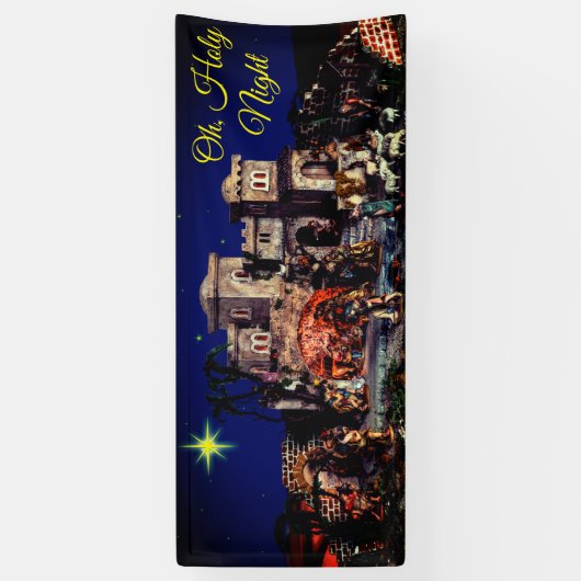 ああ、神聖な夜 横断幕 (縦)