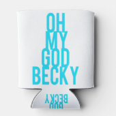 ああ、私の神はベッキー 缶クーラー (裏面)