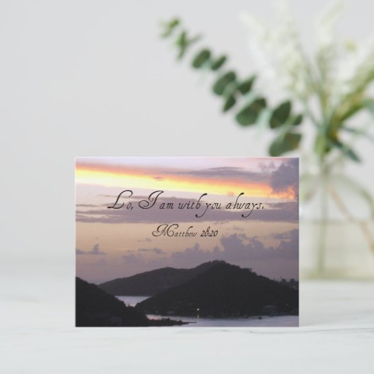 ああ、私はいつもあなたと一緒にいる。 ポストカード (スタンド正面)