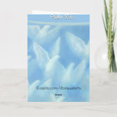 ああ、私は鳩の詩篇のように翼を持っていた55:6 カード (裏面)