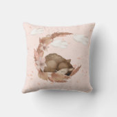 ああ、素敵な鹿と雲の星子供部屋スローPilo クッション (裏面)