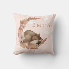 ああ、素敵な鹿と雲の星子供部屋スローPilo クッション