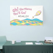 ああ！行くぞ！ガール誕生日 横断幕 (トレードショー)