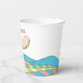 ああ！行くぞ！ガール誕生日 紙コップ (裏面)