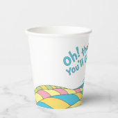 ああ！行くぞ！ボーイ誕生日 紙コップ (正面)