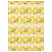 ああ、行く場所 | オレンジパターン クリップボード (裏面)