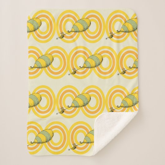 ああ、行く場所 | オレンジパターン シェルパブランケット (正面)