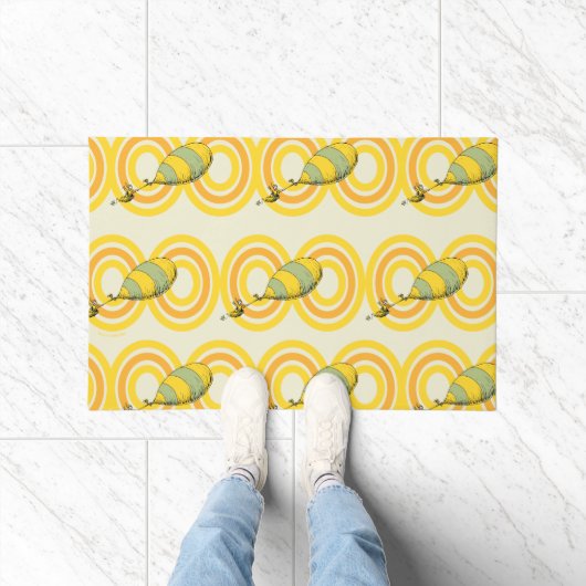 ああ、行く場所 | オレンジパターン ドアマット (室内)