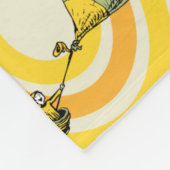 ああ、行く場所 | オレンジパターン フリースブランケット (角)