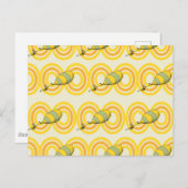 ああ、行く場所 | オレンジパターン ポストカード (正面/裏面)