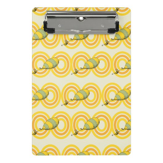 ああ、行く場所 | オレンジパターン ミニクリップボード (正面)