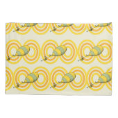 ああ、行く場所 | オレンジパターン 枕カバー (裏面-左)