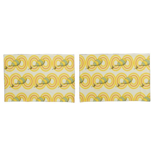 ああ、行く場所 | オレンジパターン 枕カバー (フロントセット)