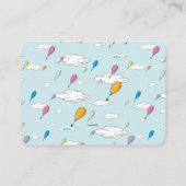 ああ、行く場所 |ベビー挿入用のブック エンクロージャーカード (裏面)