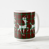 「ああ」親愛クリスマス・プレイド コーヒーマグカップ (正面右)