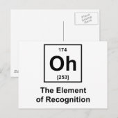 ああ！認識の要素 ポストカード (正面/裏面)