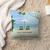 ああ……退職したビーチリラックスさせるです クッション (ブランケット)