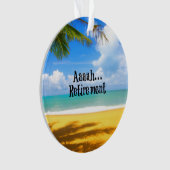 ああ……退職とくつろぎ オーナメント (正面)