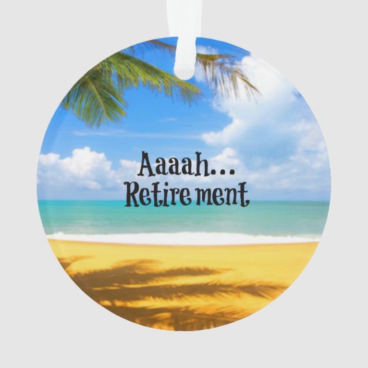 ああ……退職とくつろぎ オーナメント (裏面)